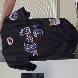 Authentic youth medium mike piazza jersey
